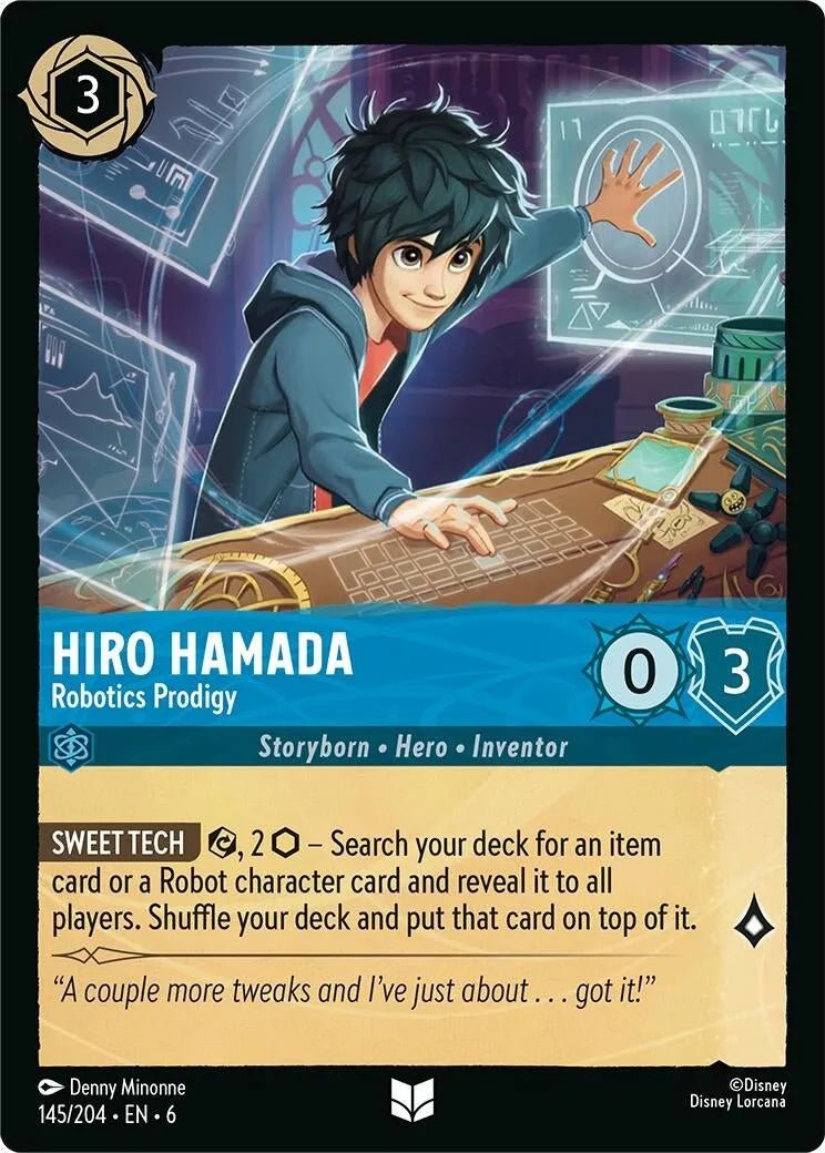 Hiro Hamada - Robotics Prodigy (145/204) (Azurite Sea) in Malta | LAB7