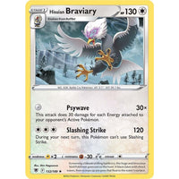 The Pokemon Company Hisuian Braviary (132/189) (SWSH10: Astral Radiance) by LAB7 Malta, Europe