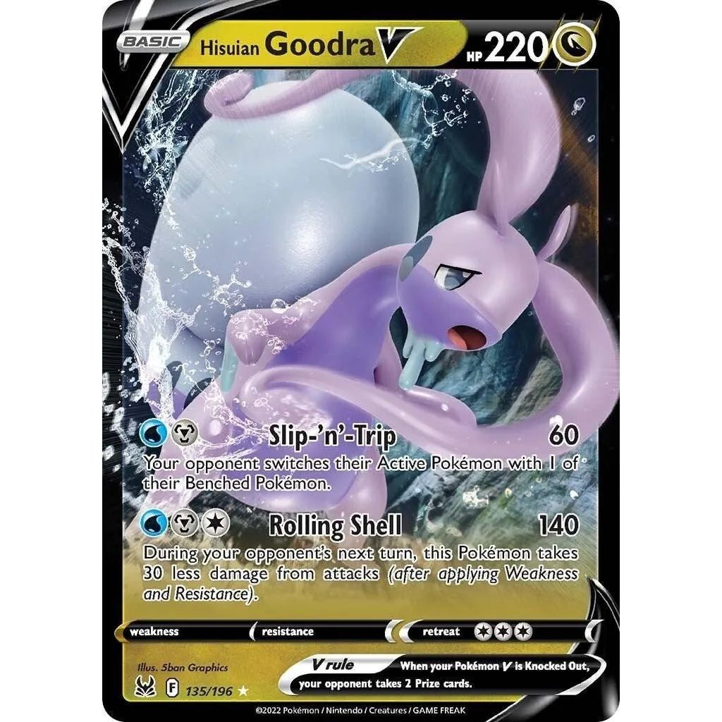 Hisuian Goodra V (135/196) (SWSH11: Lost Origin) in Malta | LAB7