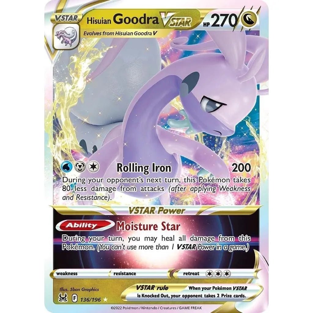 Hisuian Goodra VSTAR (136/196) (SWSH11: Lost Origin) in Malta | LAB7