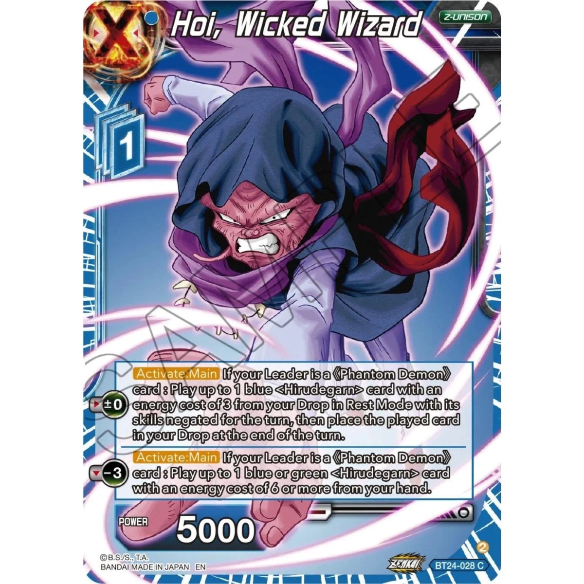 Hoi, Wicked Wizard (BT24-028) (Beyond Generations) in Malta | LAB7