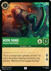 Ravensburger Hook Hand - Unexpectedly Friendly (78/204) (Whispers in the Well) by LAB7 Malta, Europe