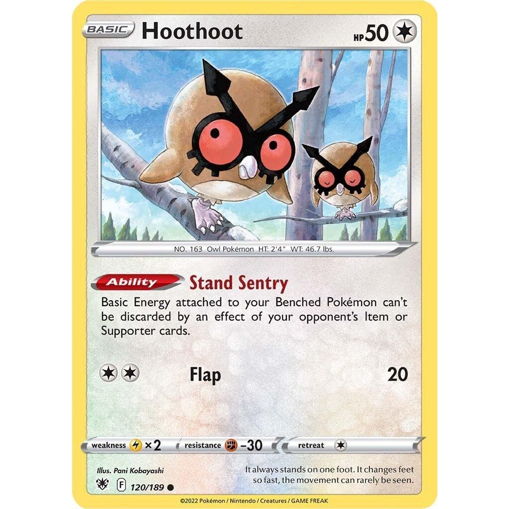 The Pokemon Company Hoothoot (120/189) (SWSH10: Astral Radiance) by LAB7 Malta, Europe