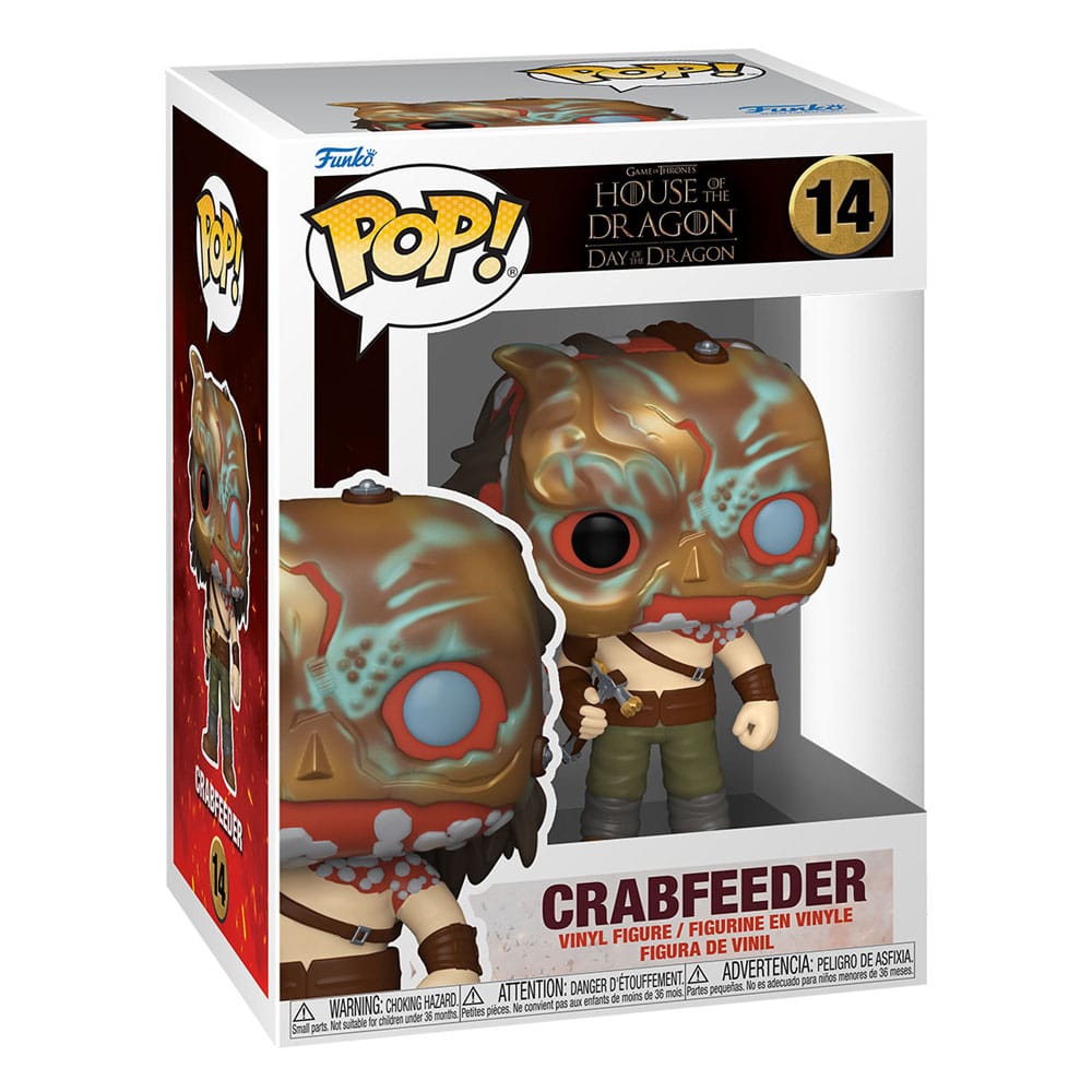 Funko House of the Dragon POP! TV Vinyl Figure Crabfeeder 9 cm by LAB7 Malta, Europe