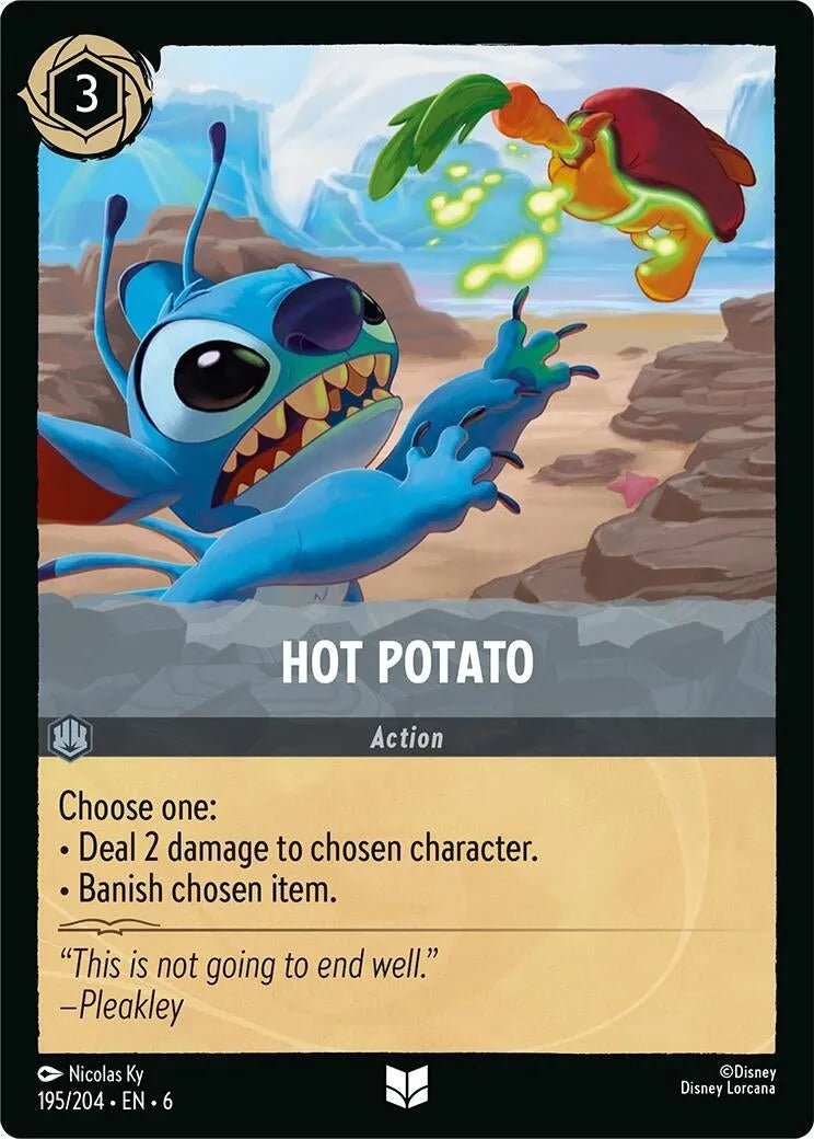 Hot Potato (195/204) (Azurite Sea) in Malta | LAB7