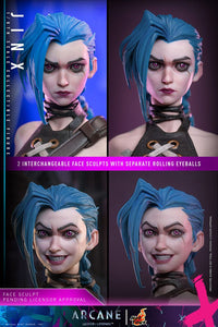 Hot Toys Hot Toys 1/6 Scale Jinx Figure – Arcane Season 2 Collectible by LAB7 Malta, Europe