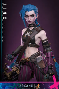 Hot Toys Hot Toys 1/6 Scale Jinx Figure – Arcane Season 2 Collectible by LAB7 Malta, Europe