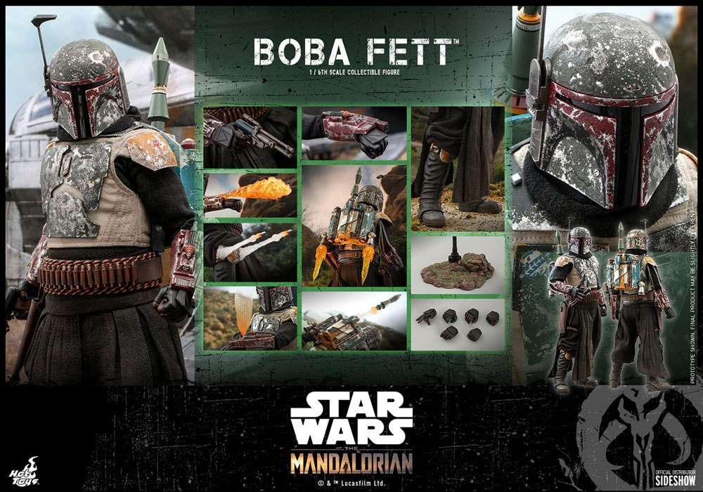 Hot Toys Star Wars The Mandalorian Action Figure 1/6 Boba Fett 30 cm in Malta | LAB7