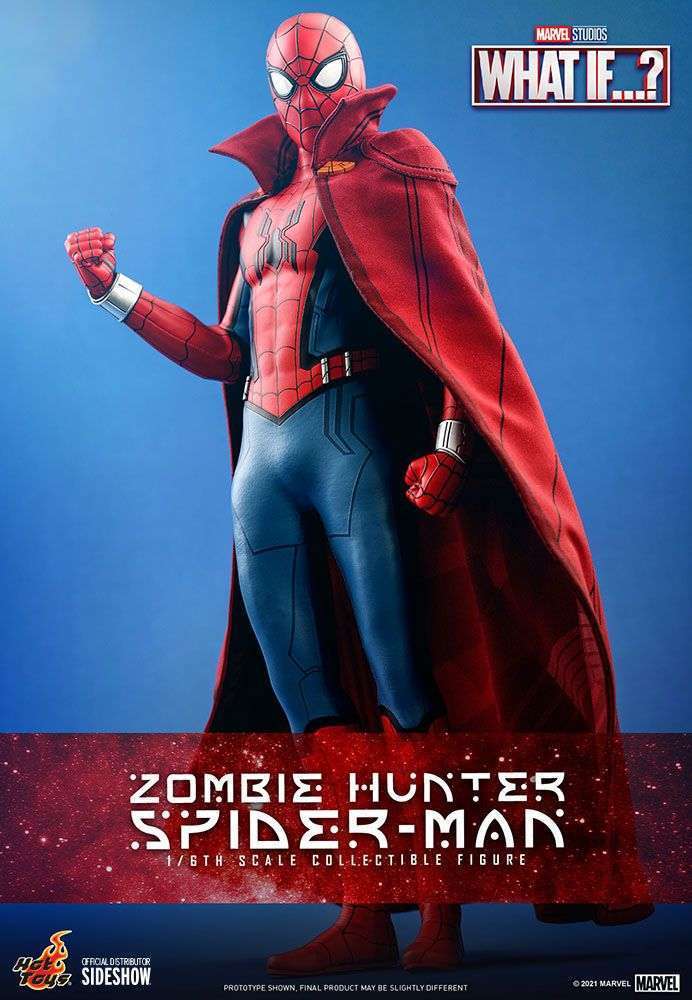 Hot Toys Hot Toys What If...? Action Figure 1/6 Zombie Hunter Spider - Man 30 cm by LAB7 Malta, Europe