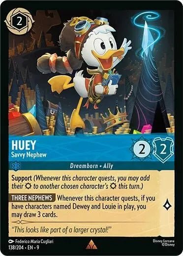 Huey - Savvy Nephew (138/204) (Fabled) in Malta | LAB7