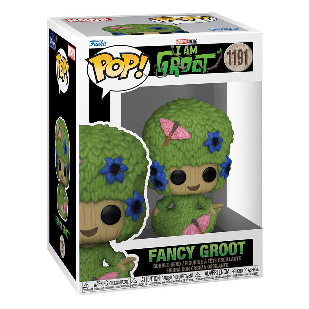 Funko I Am Groot POP! Vinyl Figure Groot (Marie Hair) 1191 by LAB7 Malta, Europe