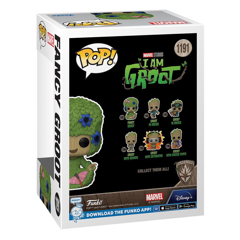 Funko I Am Groot POP! Vinyl Figure Groot (Marie Hair) 1191 by LAB7 Malta, Europe