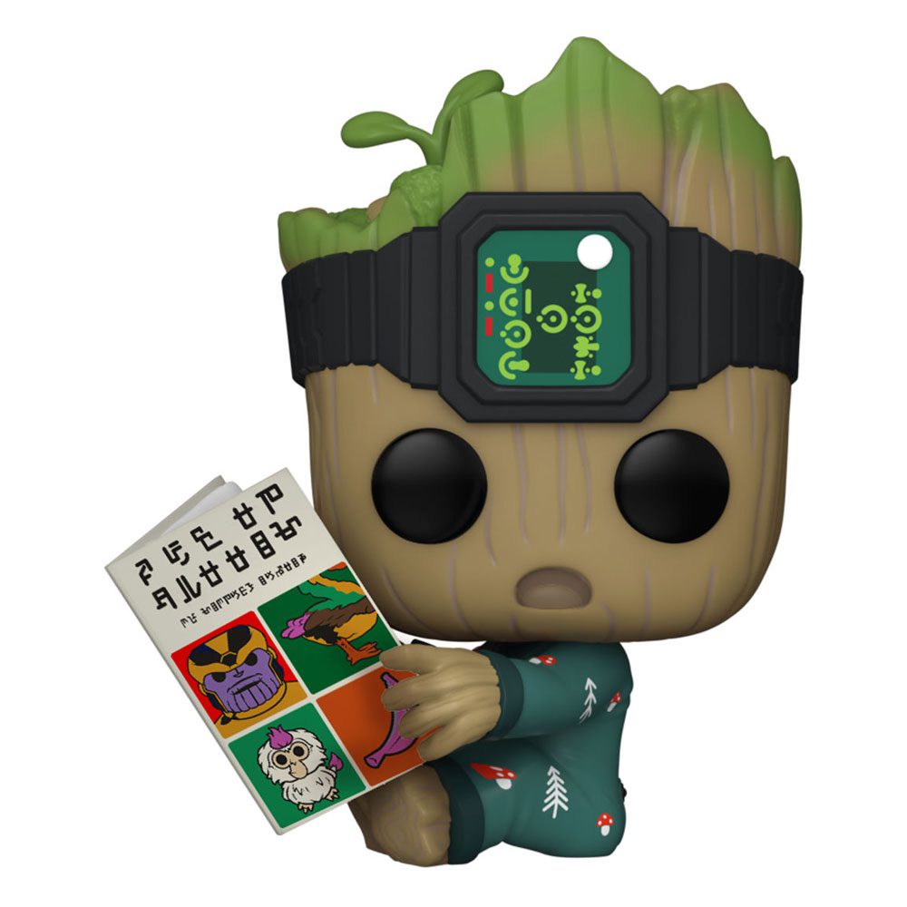 Funko I Am Groot POP! Vinyl Figure Groot PJs w/book 1193 by LAB7 Malta, Europe
