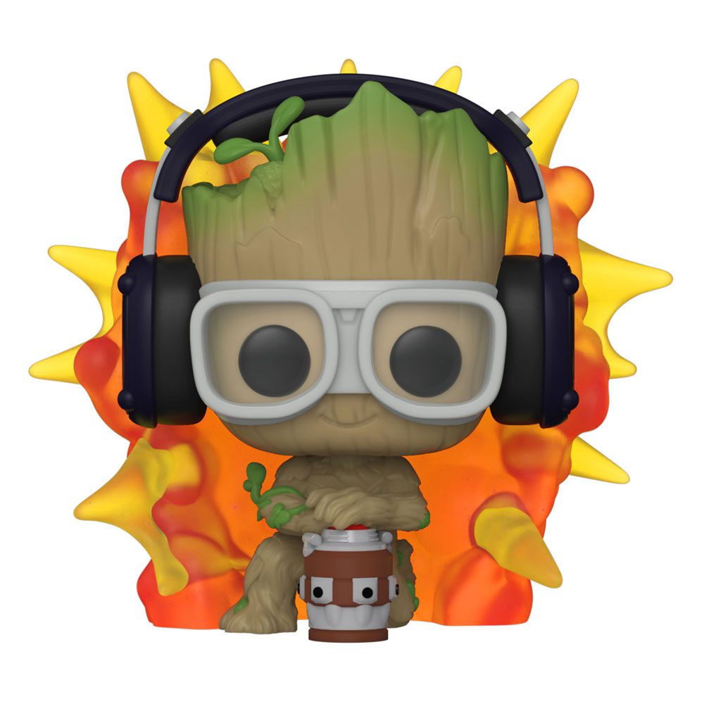 Funko I Am Groot POP! Vinyl Figure Groot w/ detonator 1195 by LAB7 Malta, Europe
