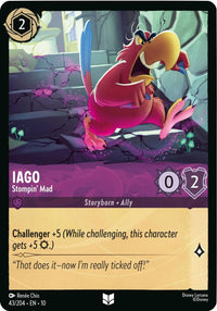 Ravensburger Iago - Stompin' Mad (43/204) (Whispers in the Well) by LAB7 Malta, Europe