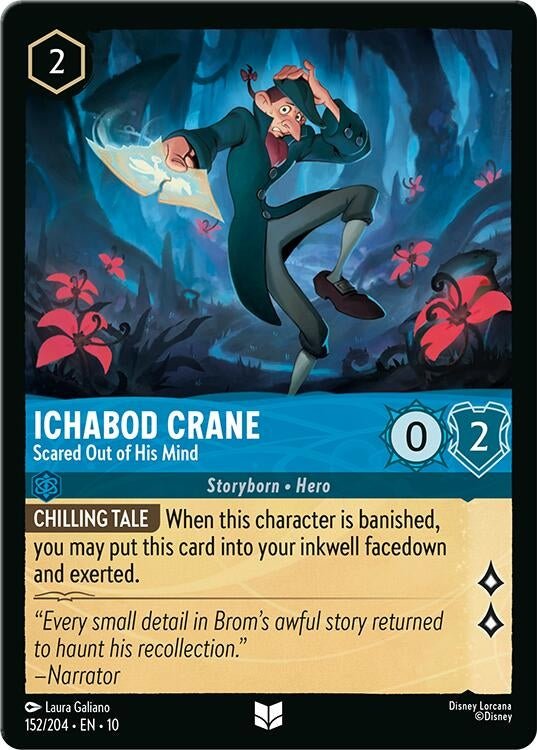 Ravensburger Ichabod Crane - Scared Out of His Mind (152/204) (Whispers in the Well) by LAB7 Malta, Europe