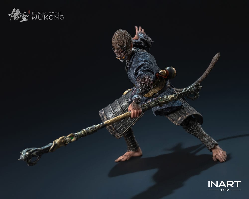 INART Black Myth: Wukong Destined One 1/12 Figure Bronze Armor 16 cm by LAB7 Malta, Europe