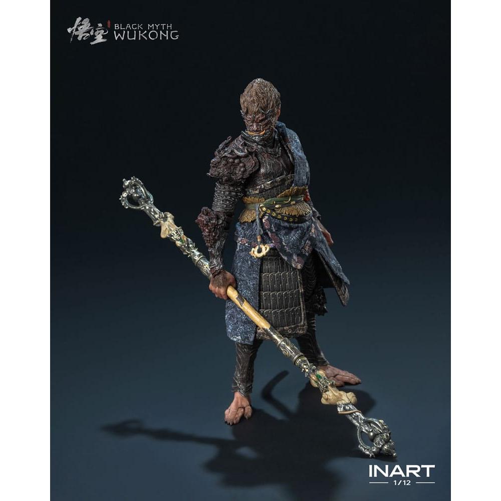 INART Black Myth: Wukong Destined One 1/12 Figure Bronze Armor 16 cm by LAB7 Malta, Europe