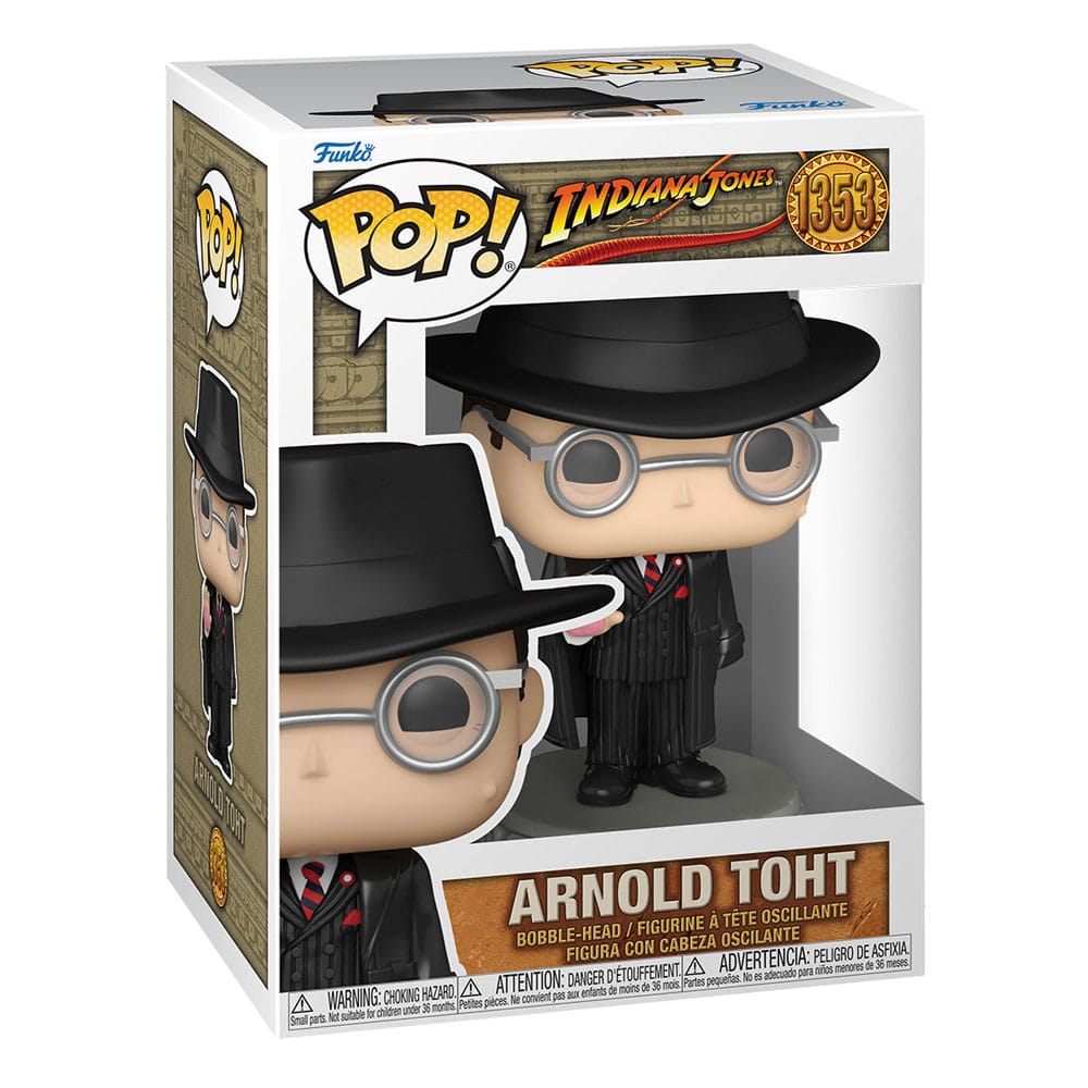 Funko Indiana Jones POP! Movies Vinyl Figure Arnold Toht 9 cm by LAB7 Malta, Europe
