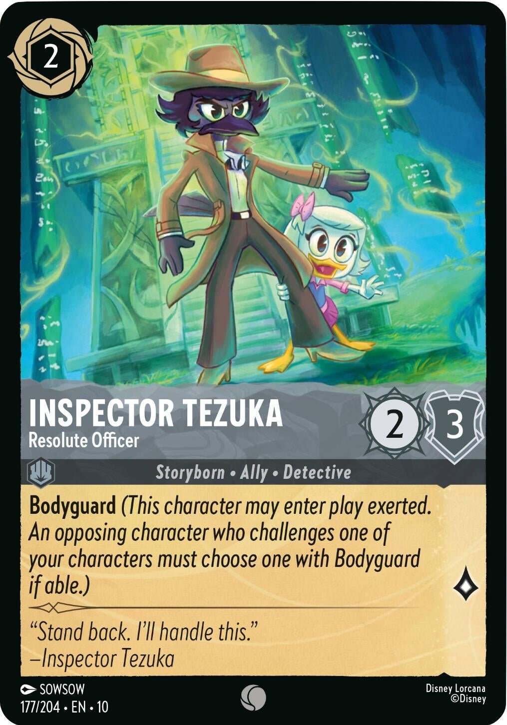 Ravensburger Inspector Tezuka - Resolute Officer (177/204) (Whispers in the Well) by LAB7 Malta, Europe