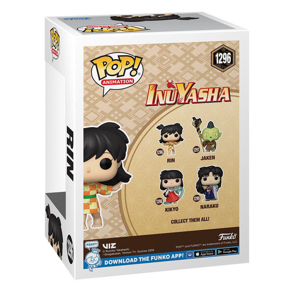 Funko Inuyasha POP! Animation Vinyl Figure Rin 9 cm by LAB7 Malta, Europe