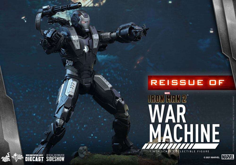 Hot Toys Iron Man 2 Movie Masterpiece Action Figure 1/6 War Machine 32 cm by LAB7 Malta, Europe