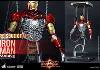 Hot Toys Iron Man Movie Masterpiece Action Figure 1/6 Iron Man Mark III (Construction Version) 39 cm by LAB7 Malta, Europe