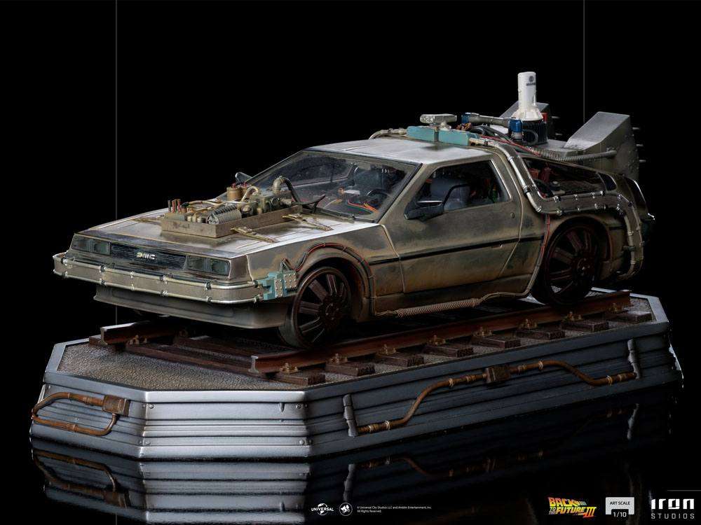 Iron Studios Iron Studios Back to the Future III Art Scale Statue 1/10 DeLorean 57 cm by LAB7 Malta, Europe