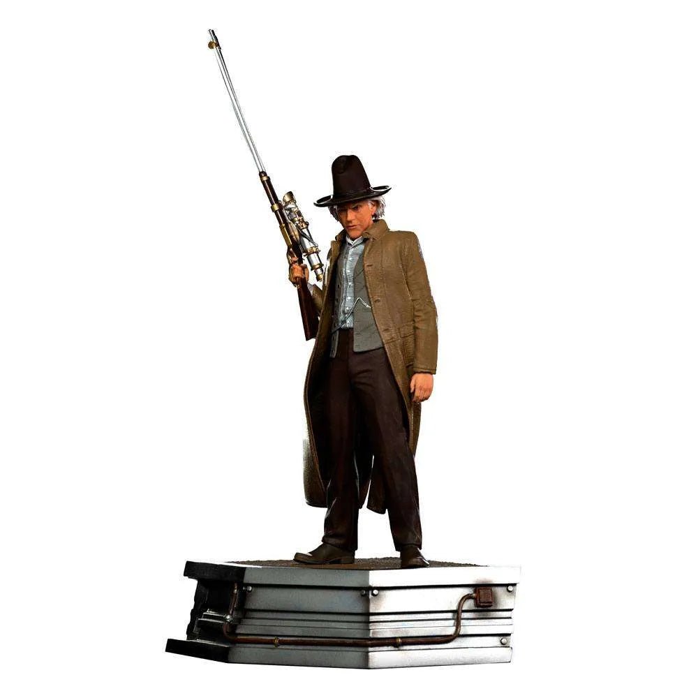Iron Studios Back to the Future III Art Scale Statue 1/10 Doc Brown 32 cm by LAB7 Malta, Europe