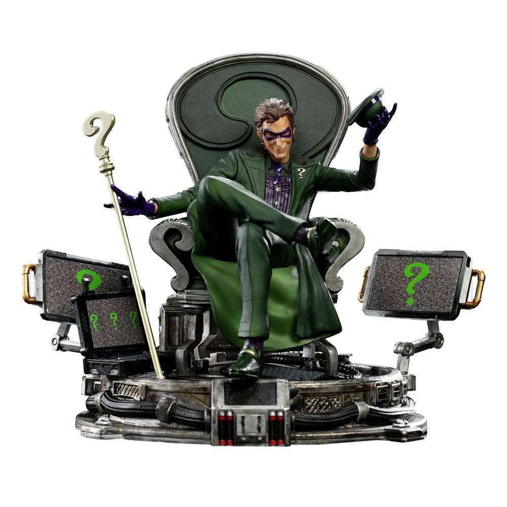 Iron Studios DC Comics Deluxe Art Scale Statue 1/10 The Riddler 24cm by LAB7 Malta, Europe