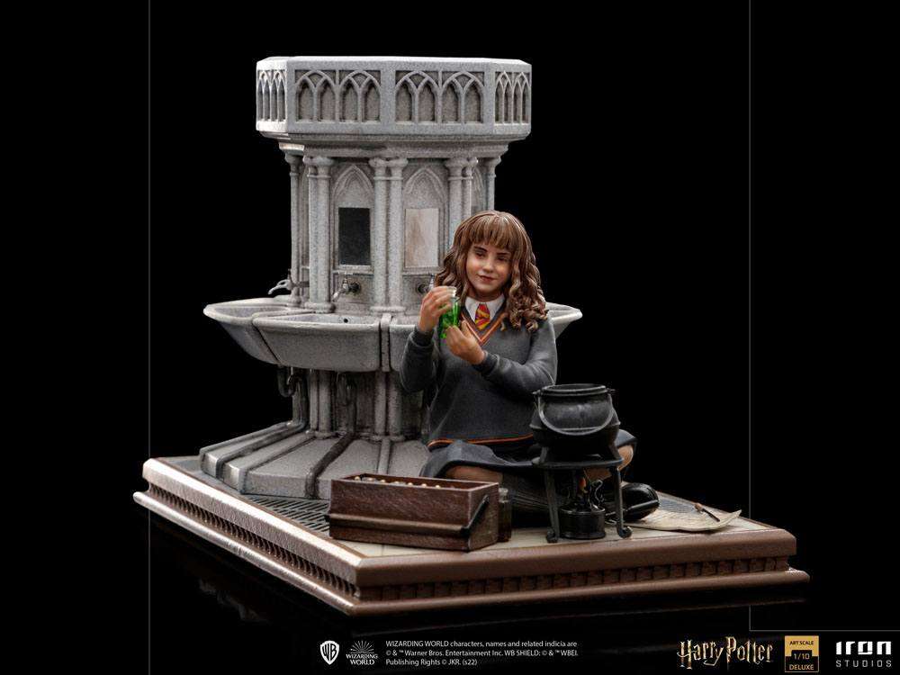 Iron Studios Iron Studios Harry Potter Deluxe Art Scale Statue 1/10 Hermione Granger Polyjuice 14 cm by LAB7 Malta, Europe