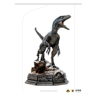 Iron Studios Jurassic World Dominion Deluxe Art Scale Statue 1/10 Blue & Beta by LAB7 Malta, Europe