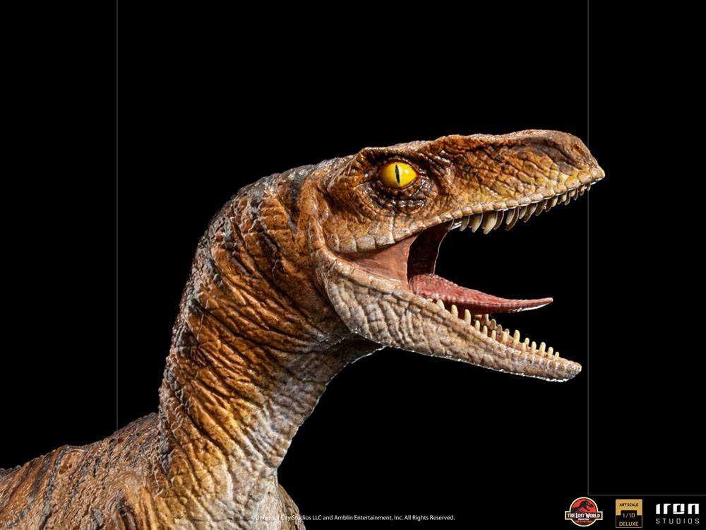 Iron Studios Iron Studios Jurassic World The Lost World Deluxe Art Scale Statue 1/10 Velociraptor 18 cm by LAB7 Malta, Europe