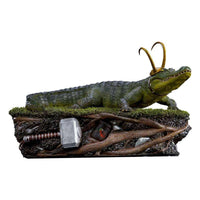 Iron Studios Loki Art Scale Statue 1/10 Alligator 15cm by LAB7 Malta, Europe