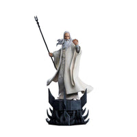 Iron Studios Lord Of The Rings BDS Art Scale Statue 1/10 Saruman 29 cm by LAB7 Malta, Europe