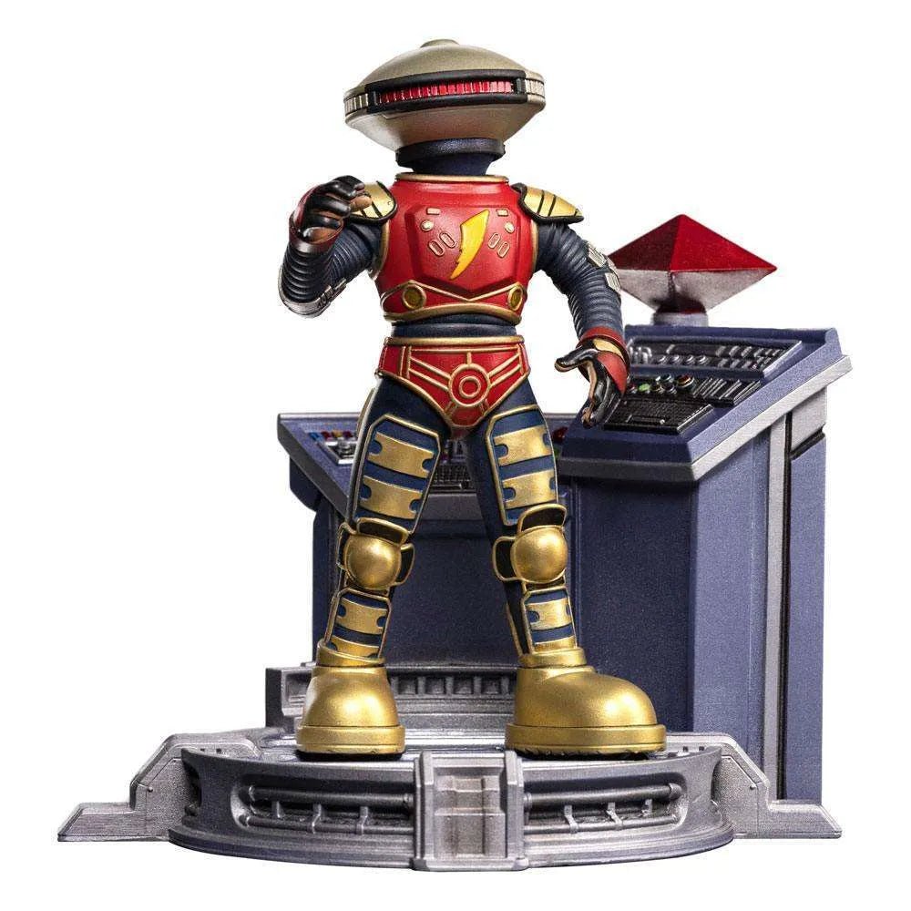 Iron Studios Power Rangers Deluxe Art Scale Statue 1/10 Alpha 5 17 cm by LAB7 Malta, Europe