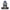 Front view of the 13 cm Iron Studios R2-D2 Star Wars Art Scale statue in blue and white on a circular black base.