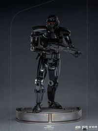 Iron Studios Iron Studios Star Wars The Mandalorian BDS Art Scale Statue 1/10 Dark Trooper 24 cm by LAB7 Malta, Europe