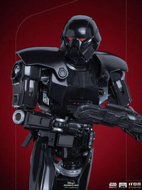 Iron Studios Iron Studios Star Wars The Mandalorian BDS Art Scale Statue 1/10 Dark Trooper 24 cm by LAB7 Malta, Europe