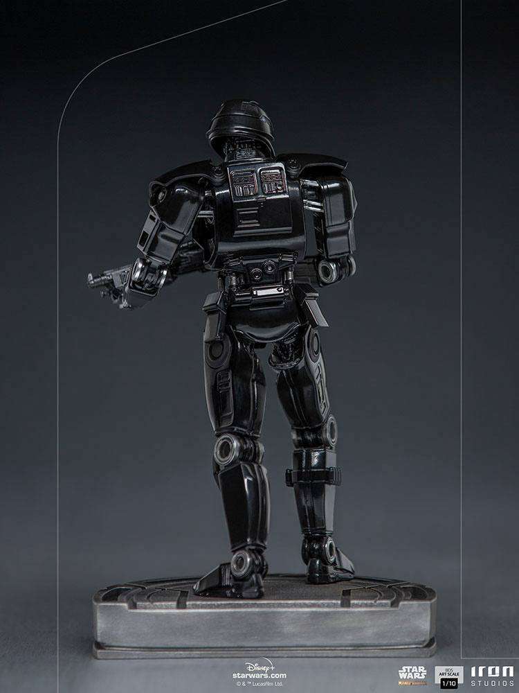 Iron Studios Iron Studios Star Wars The Mandalorian BDS Art Scale Statue 1/10 Dark Trooper 24 cm by LAB7 Malta, Europe