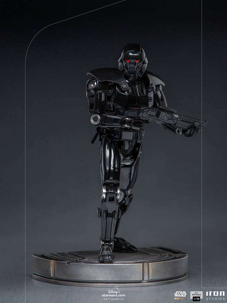 Iron Studios Iron Studios Star Wars The Mandalorian BDS Art Scale Statue 1/10 Dark Trooper 24 cm by LAB7 Malta, Europe