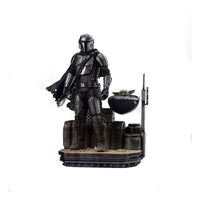 Iron Studios Star Wars The Mandalorian Scale Statue 1/10 Din Djarin and Din Grogu 21 cm in Malta | LAB7