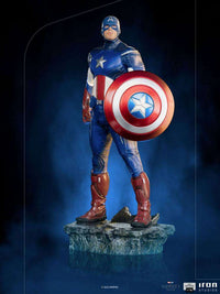 Iron Studios Iron Studios The Infinity Saga BDS Art Scale Statue 1/10 Captain America Battle of NY 23 cm by LAB7 Malta, Europe