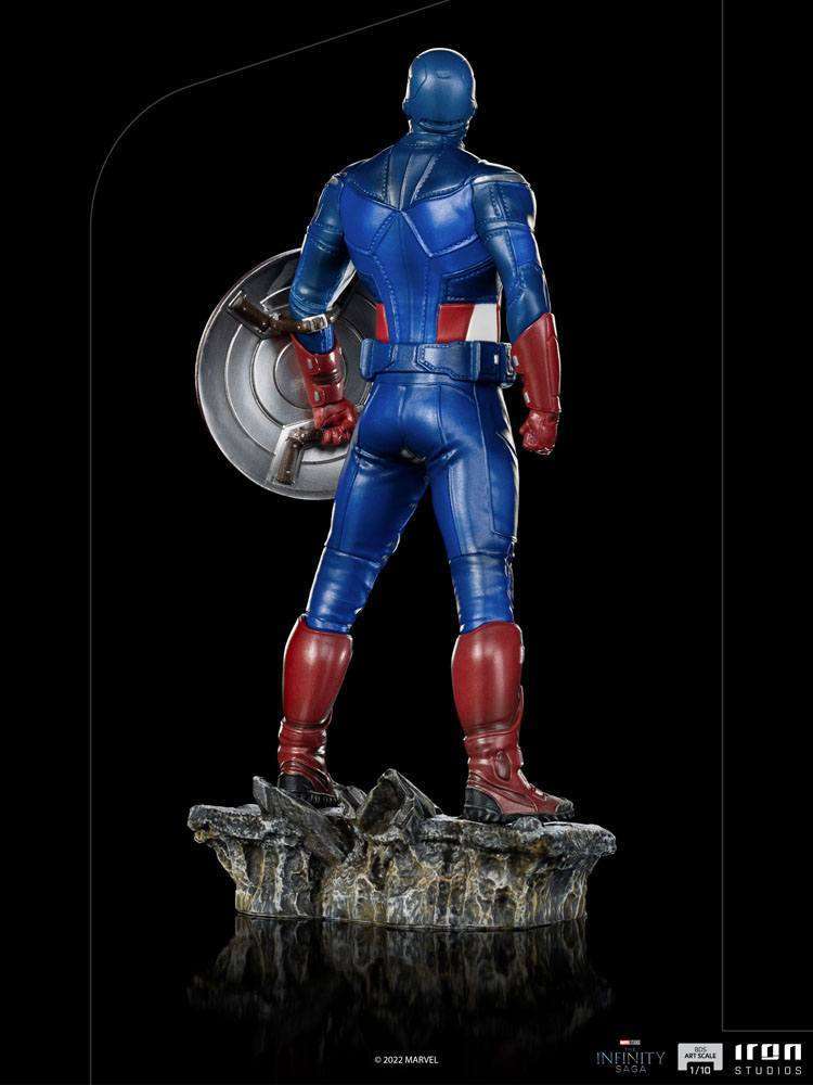 Iron Studios Iron Studios The Infinity Saga BDS Art Scale Statue 1/10 Captain America Battle of NY 23 cm by LAB7 Malta, Europe
