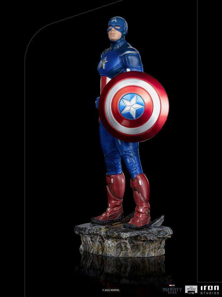 Iron Studios Iron Studios The Infinity Saga BDS Art Scale Statue 1/10 Captain America Battle of NY 23 cm by LAB7 Malta, Europe