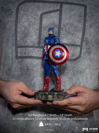 Iron Studios Iron Studios The Infinity Saga BDS Art Scale Statue 1/10 Captain America Battle of NY 23 cm by LAB7 Malta, Europe