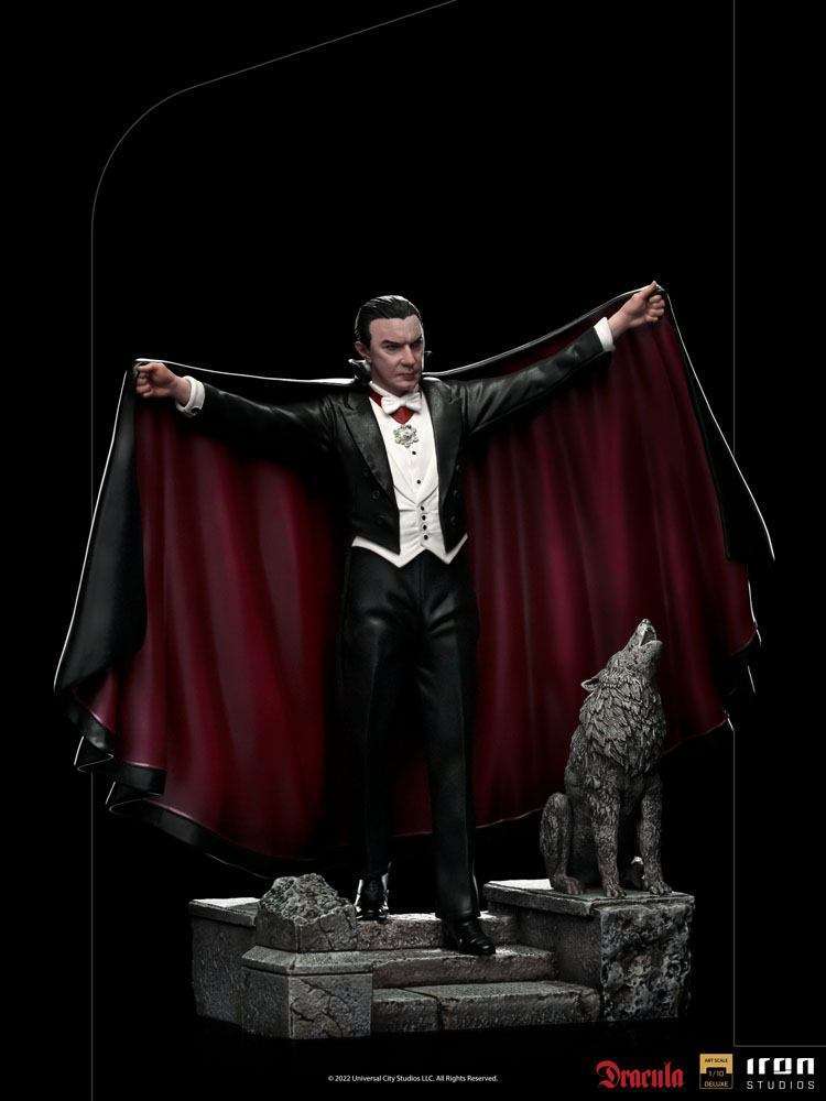 Iron Studios Iron Studios Universal Monsters Deluxe Art Scale Statue 1/10 Dracula 22 cm by LAB7 Malta, Europe
