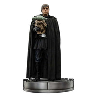 Iron Studios Wars The Mandalorian Art Scale Statue 1/10 Luke Skywalker and Grogu 21 cm by LAB7 Malta, Europe