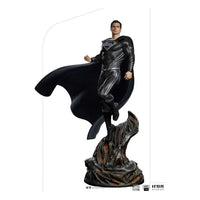 Iron Studios Zack Snyder's Justice League Art Scale Statue 1/4 Superman Black Suit 69 cm by LAB7 Malta, Europe