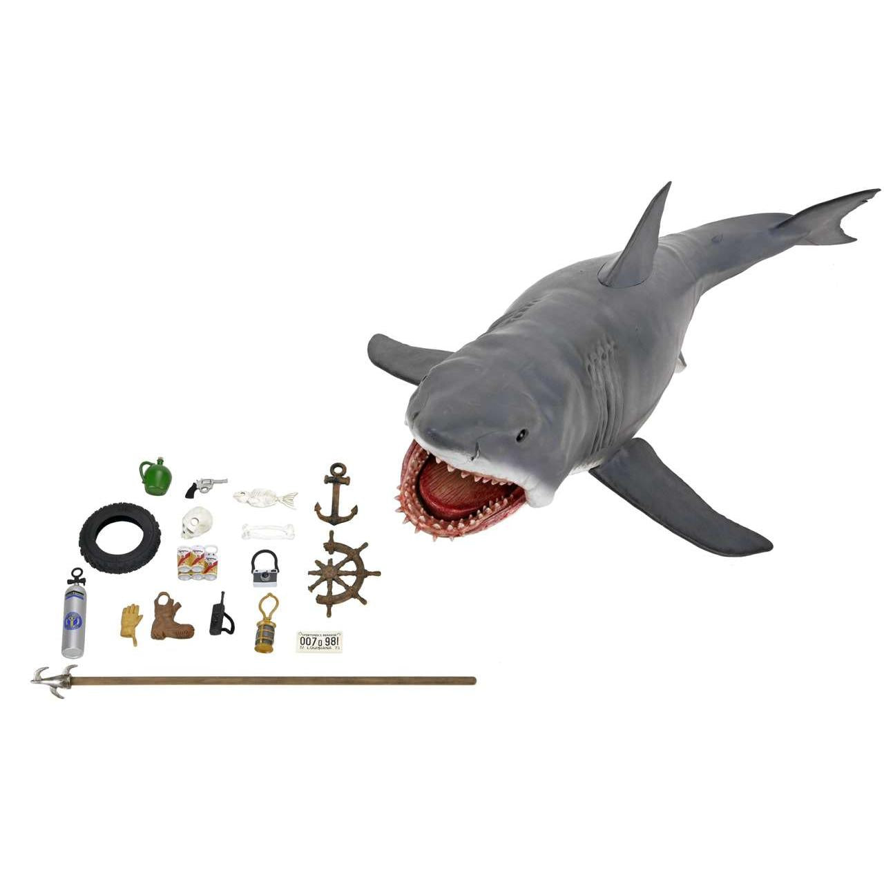 NECA Jaws 50th Anniversary 12" Action Figure – NECA Bruce Collectible by LAB7 Malta, Europe